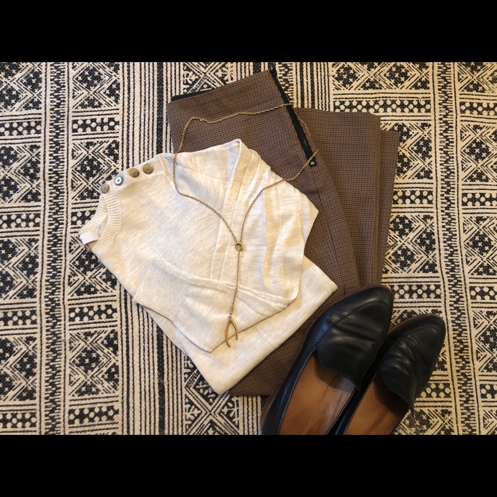Loft cream sweater